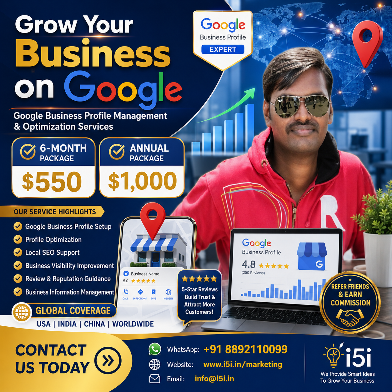 🚀 Google Business Profile (Google My Business) Services Available Worldwide